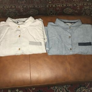 Lot of 2 Women’s XL The North Face Long Sleeve